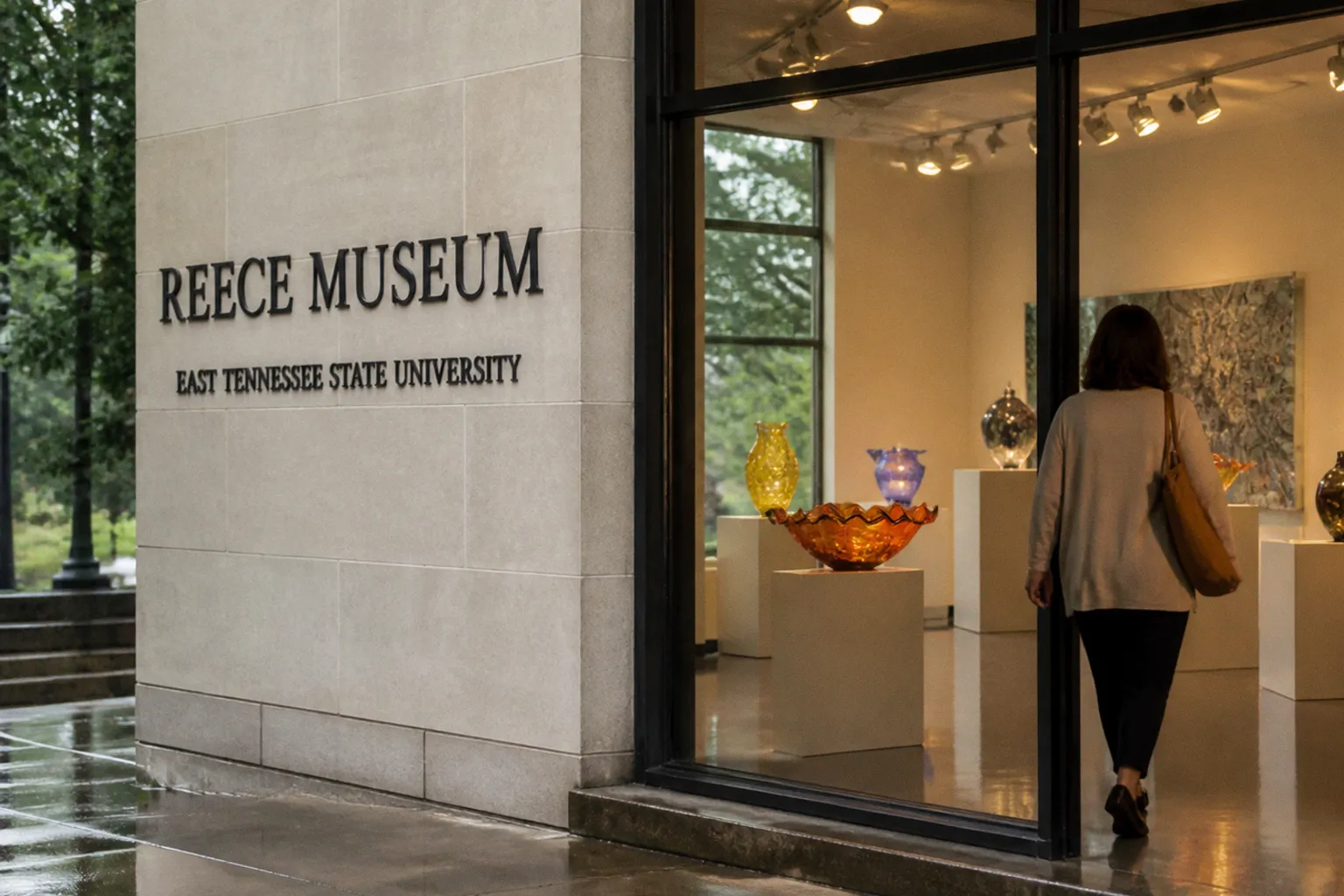 Amanda Renfrow: Retrospektive ihrer Glaskunst im Reece Museum