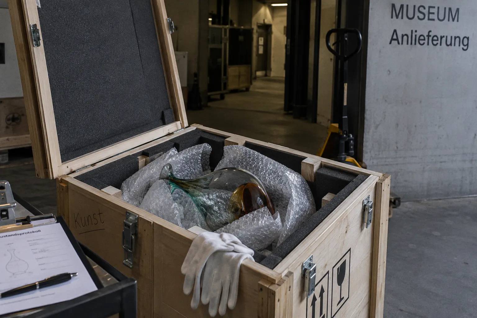 Glaskunst als Leihgabe: Typische Fehler bei der Vorbereitung