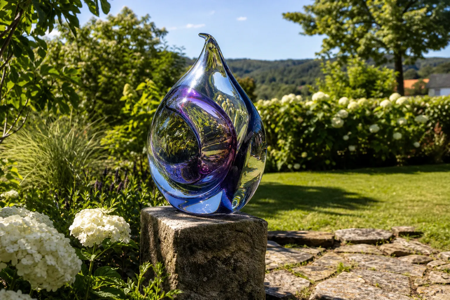 Glaskunst im Garten: Qualitätsmerkmale für den Kauf