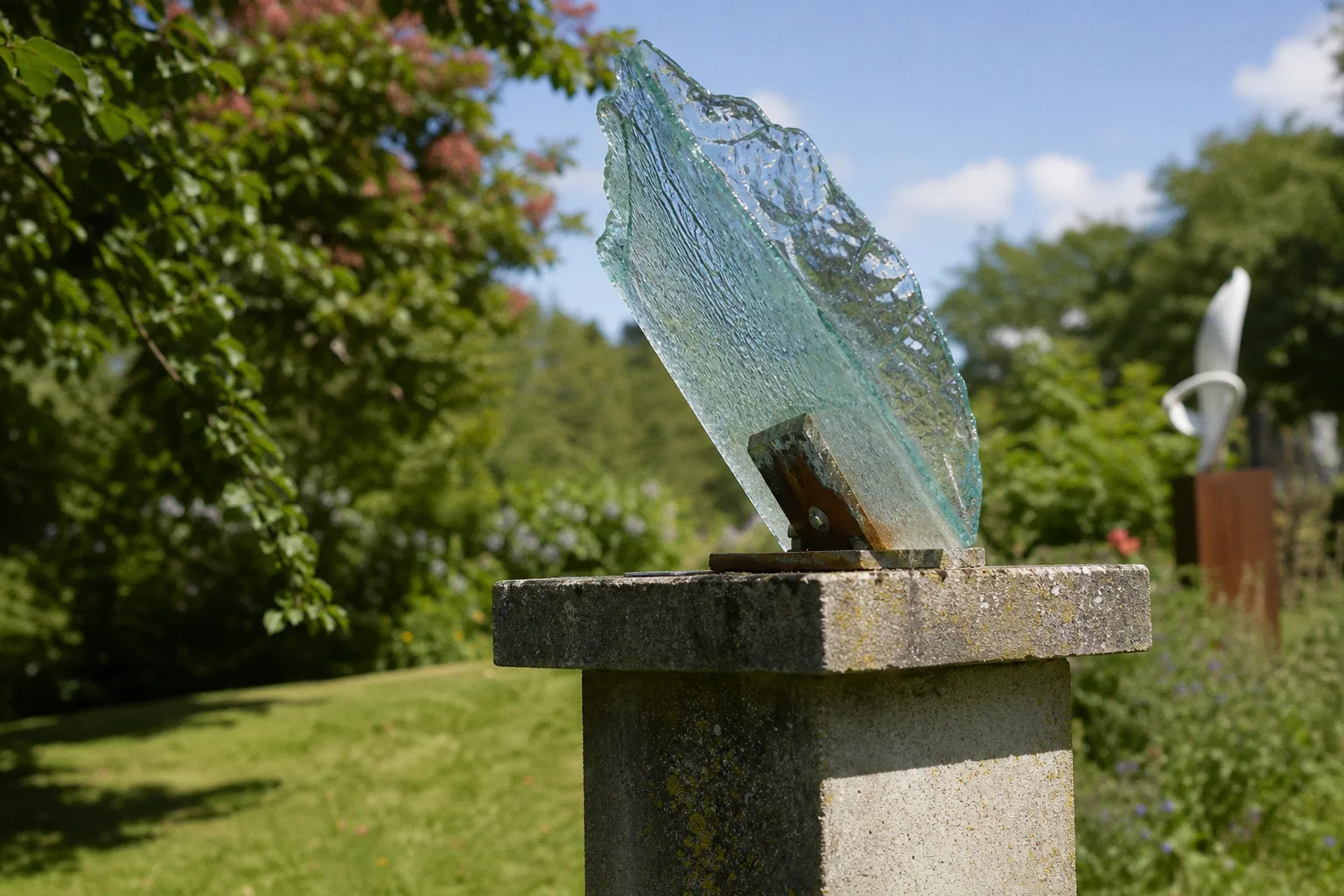 Glasplastik im Garten: Drei typische Montagefehler
