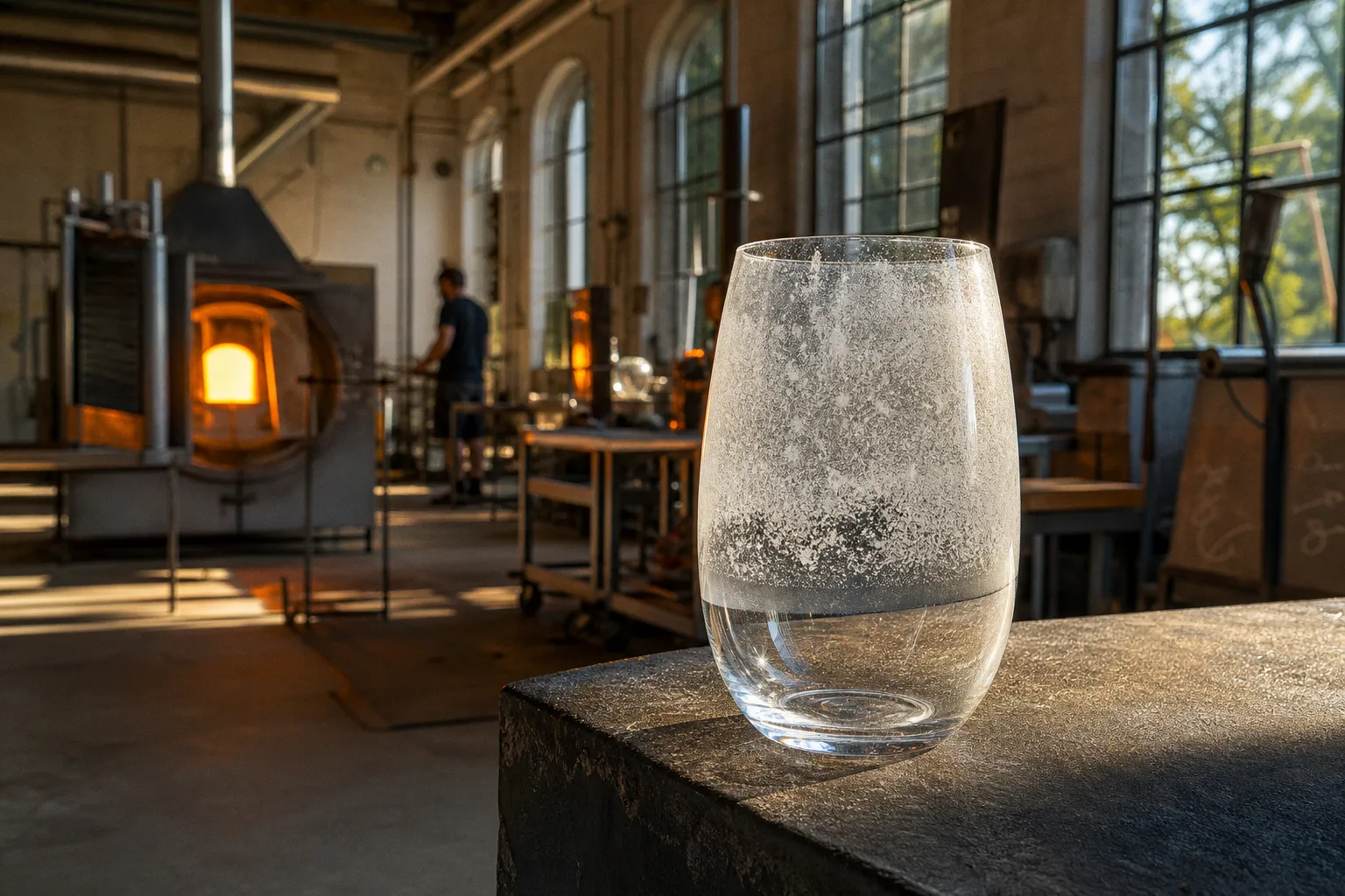 Kalkschleier auf Eisch Gläsern: Rettung für trübes Glas