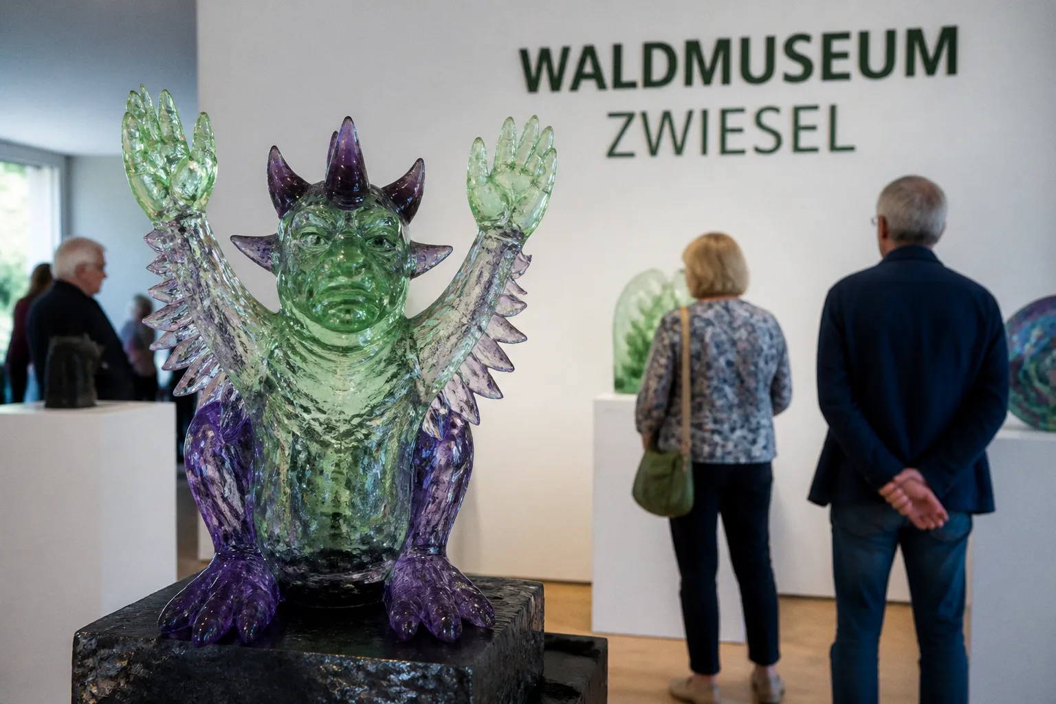 Mystische Kreaturen: Internationale Glaskunst im Waldmuseum Zwiesel