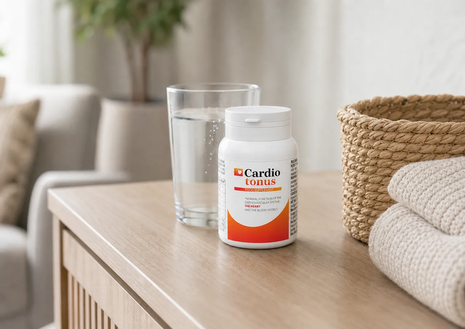 Cardiotonus — Verpackung im Alltag