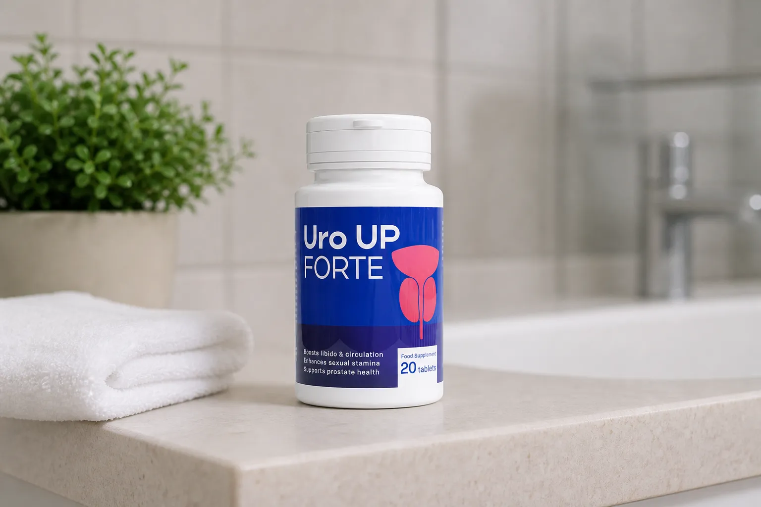 Uro Up Forte — Verpackung im Alltag