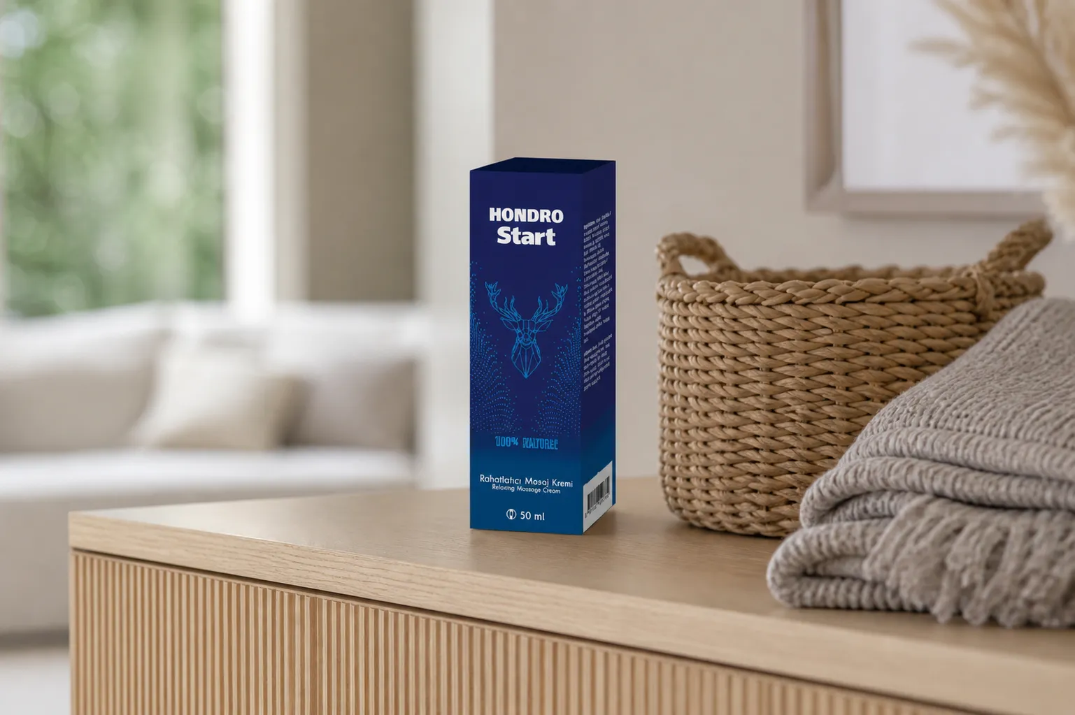Chondrostart — Verpackung im Alltag