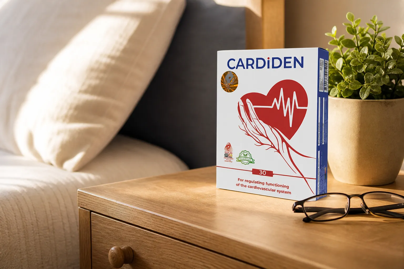 Cardiden — Verpackung im Alltag
