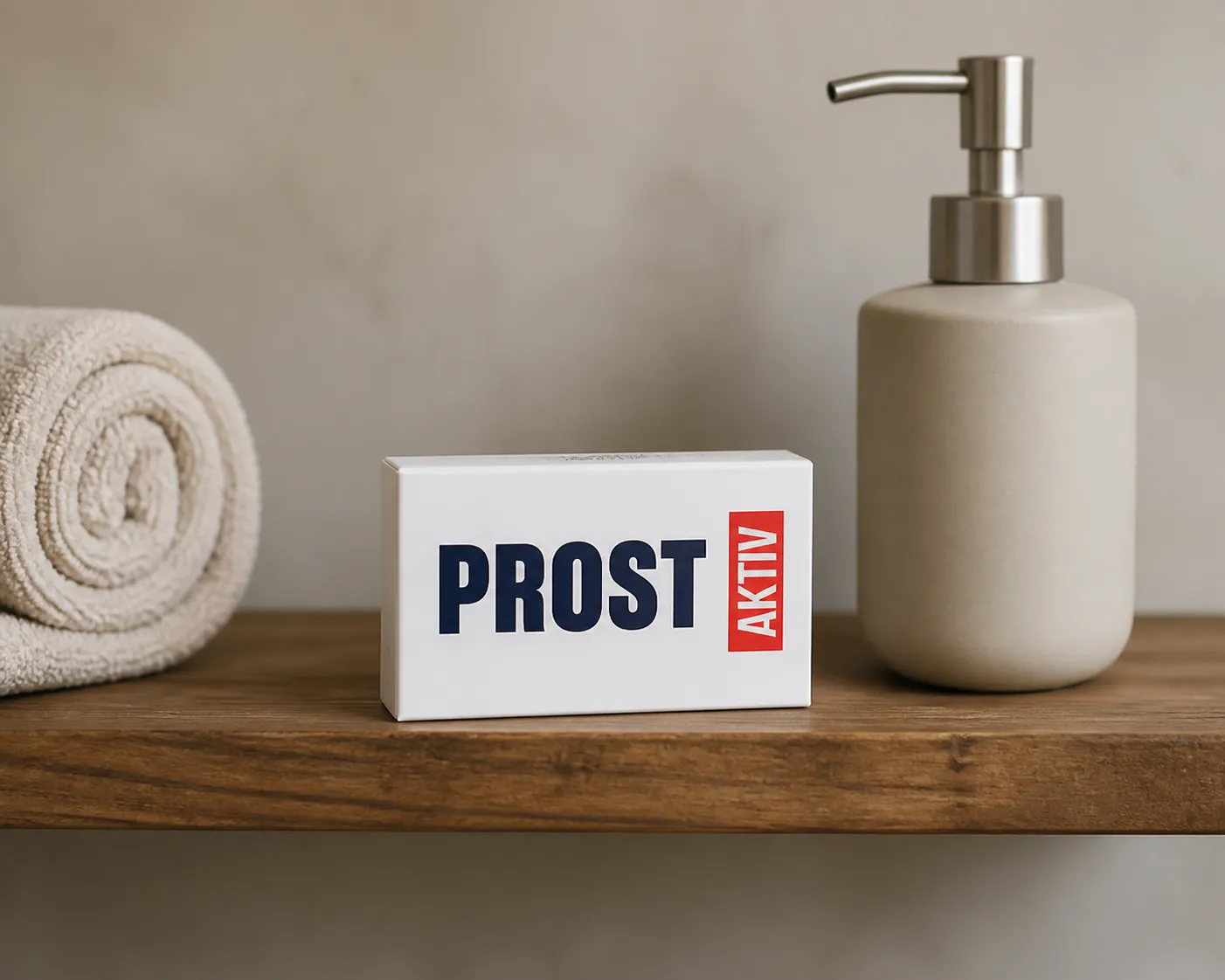 ProstaAktiv — Verpackung im Alltag