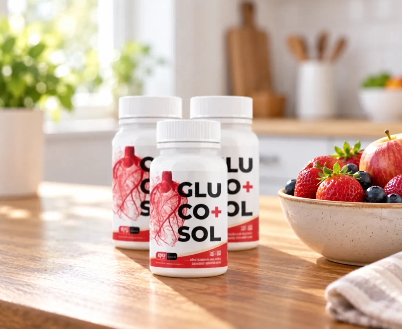Glucosol — Verpackung im Alltag