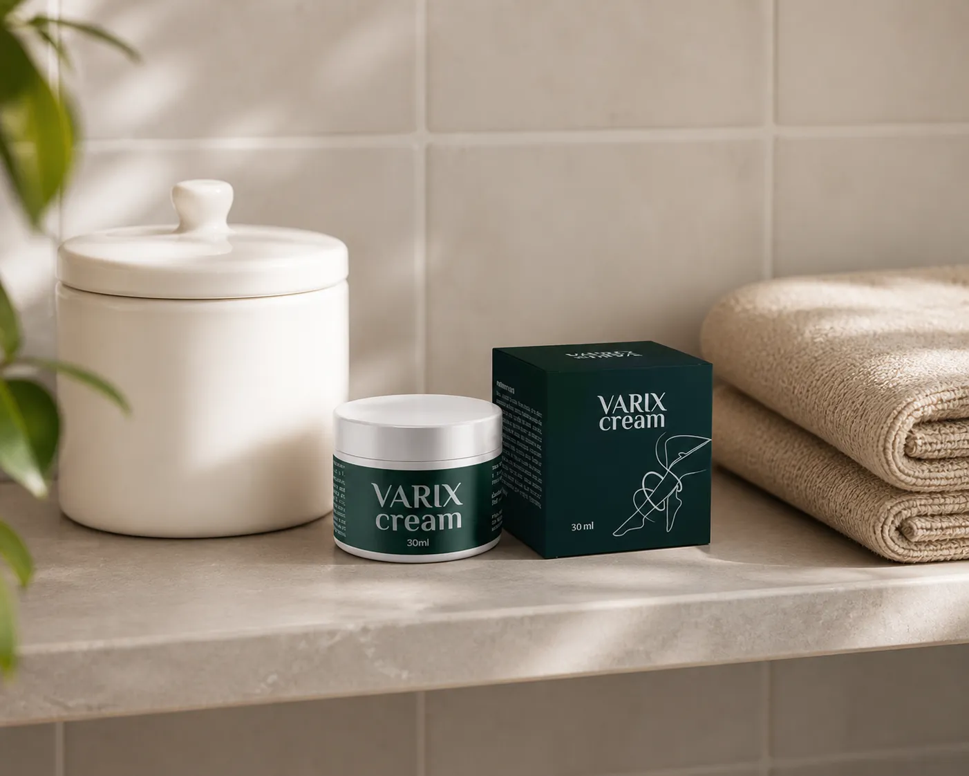 Varix cream lp — Verpackung im Alltag