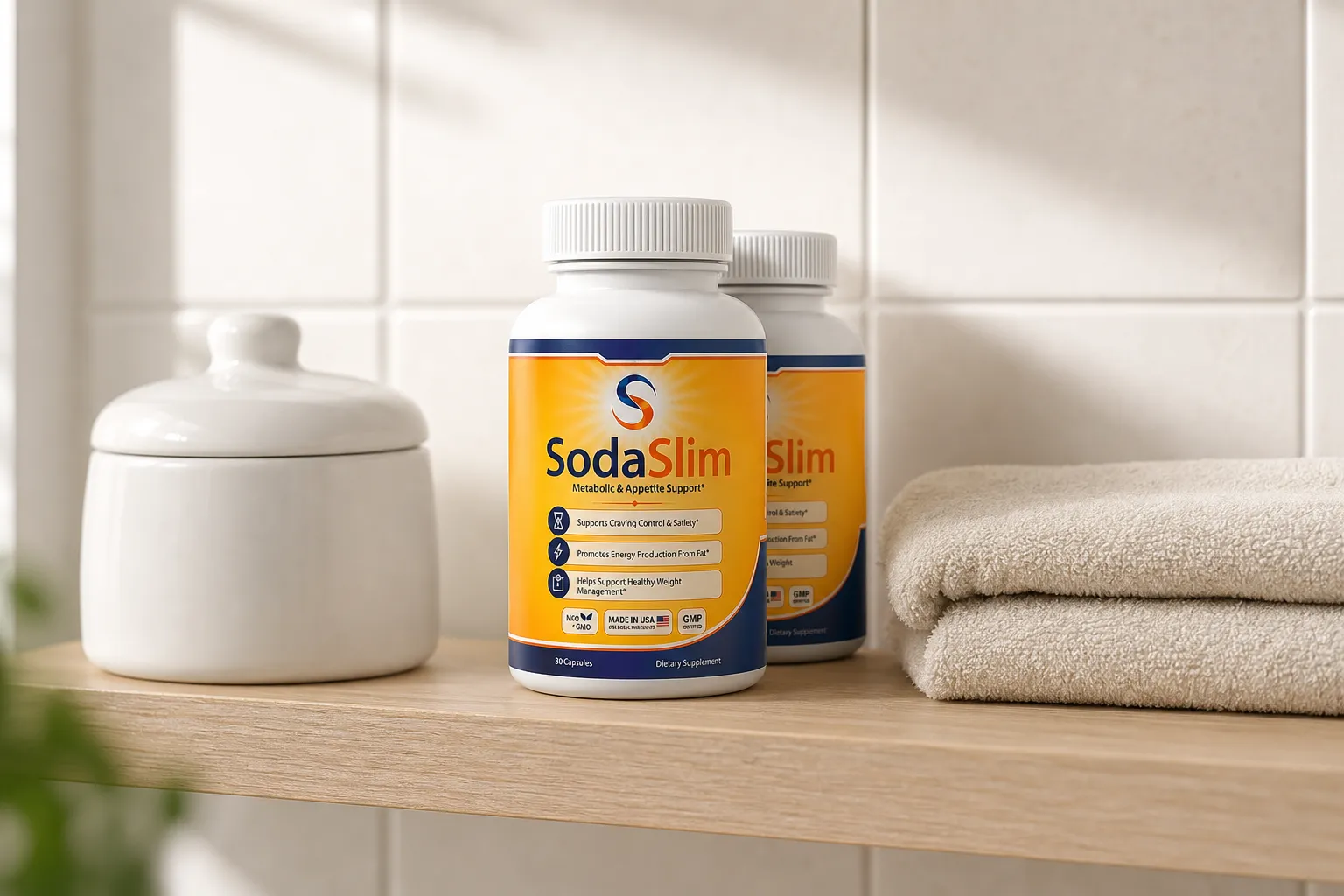 SodaSlim — Verpackung im Alltag