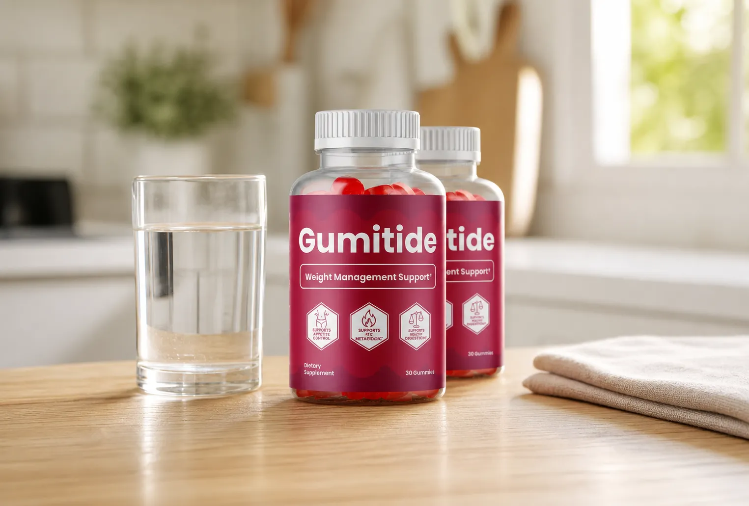 Gumitide — Verpackung im Alltag
