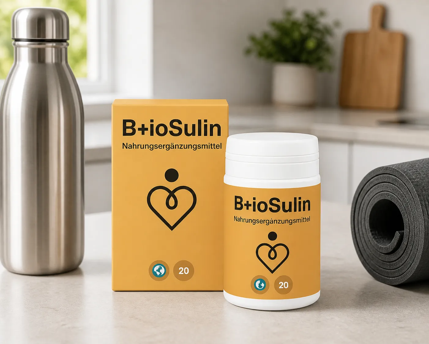 Bio+Sulin — Verpackung im Alltag