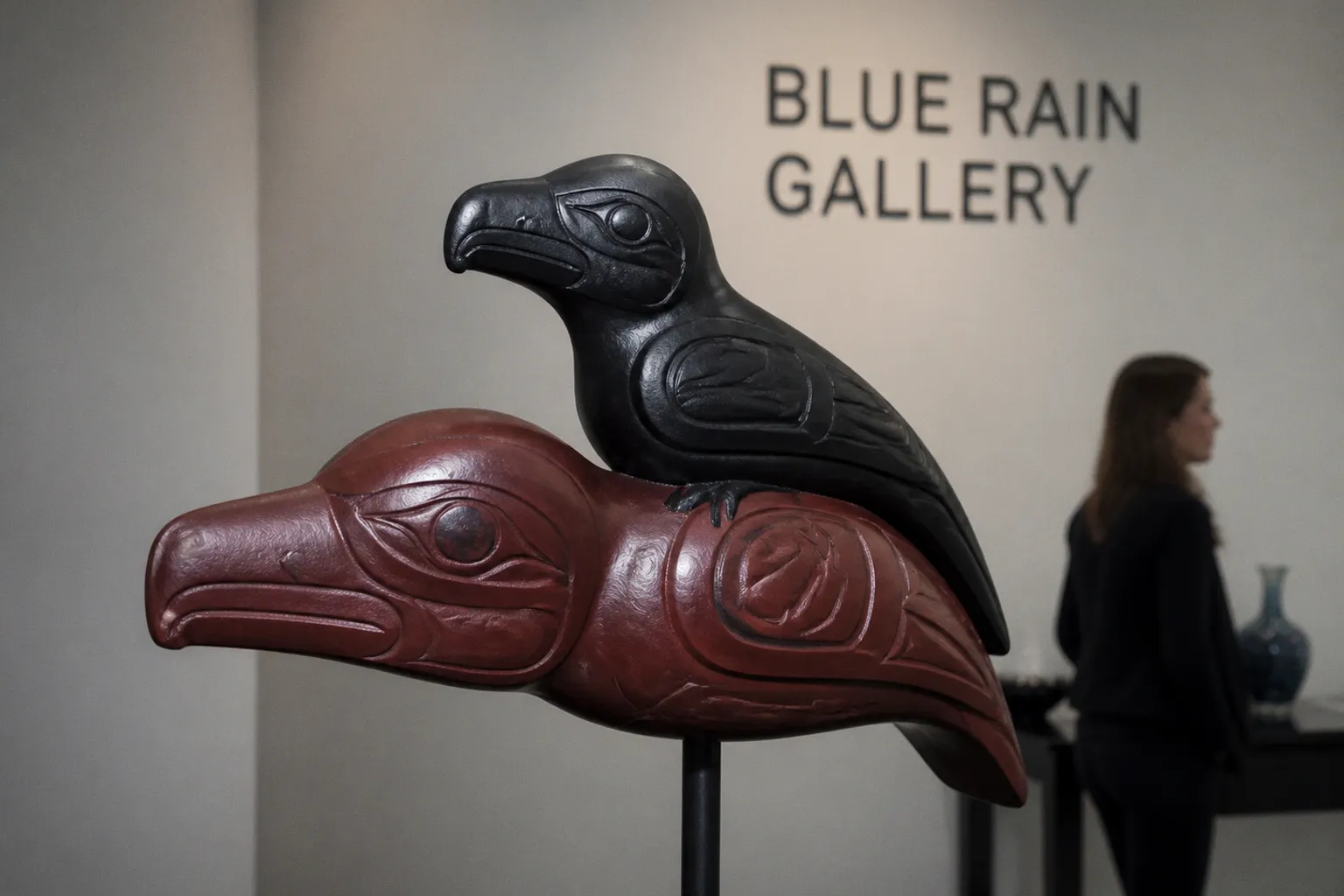 Preston Singletary: Wie die Blue Rain Gallery indigene Mythen in Glas übersetzt